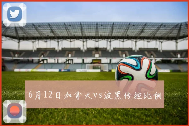6月12日加拿大vs波黑传控比例